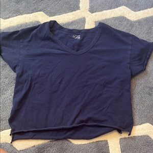 Aerie OFFLINE Navy Tee